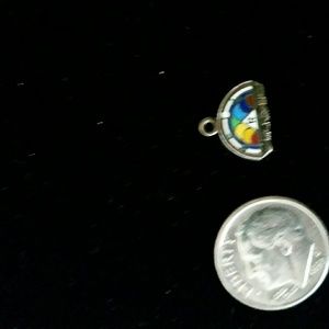 Vintage Rainbow Girl charm